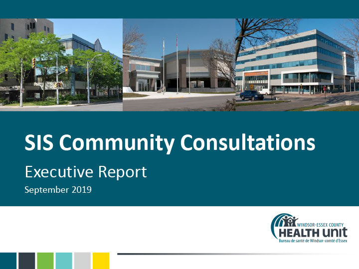 SIS Community Consultations Executive Summary Report 2019